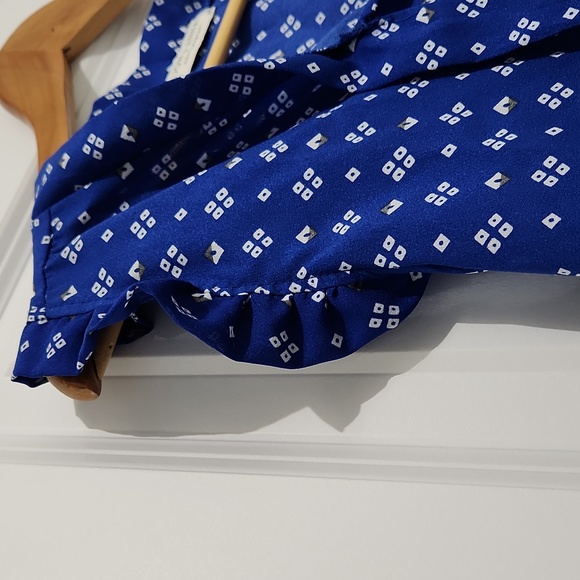 Jon & Anna Contemporary Blue Blouse - Picture 4 of 6